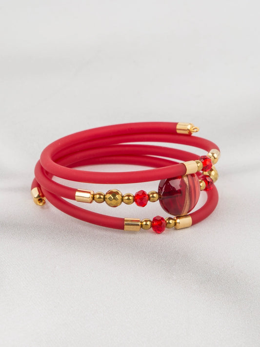 Bransoletka Adriana Crimson