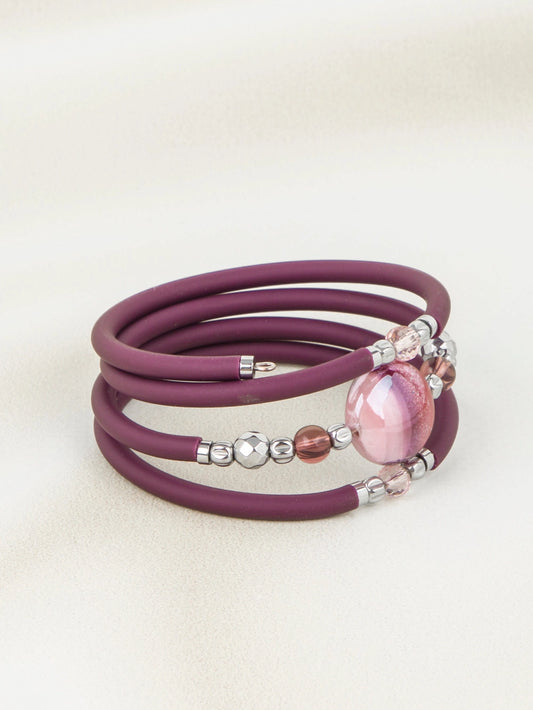 Bransoletka Adriana Lilac