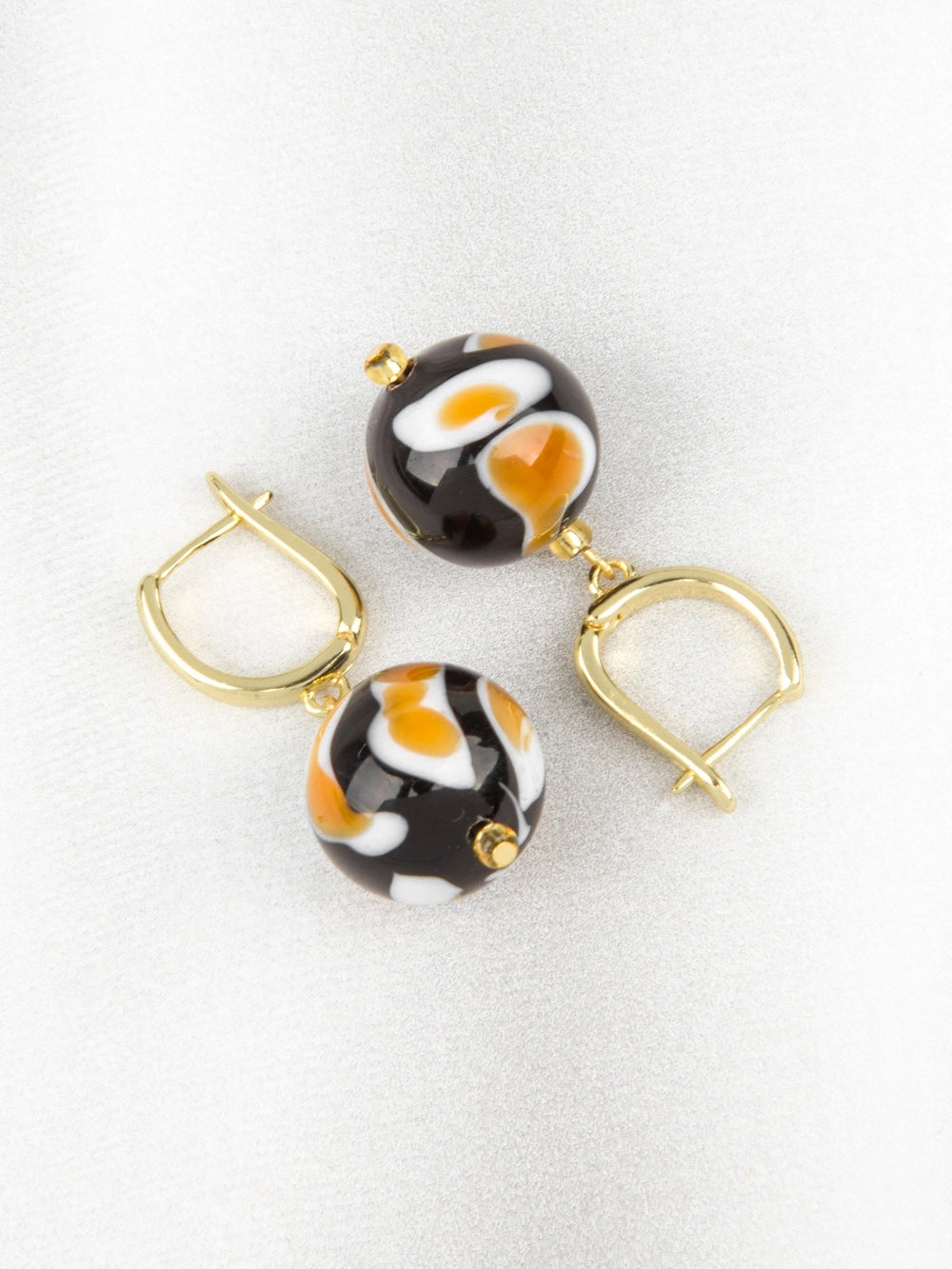 Kolczyki Tina Miedziane