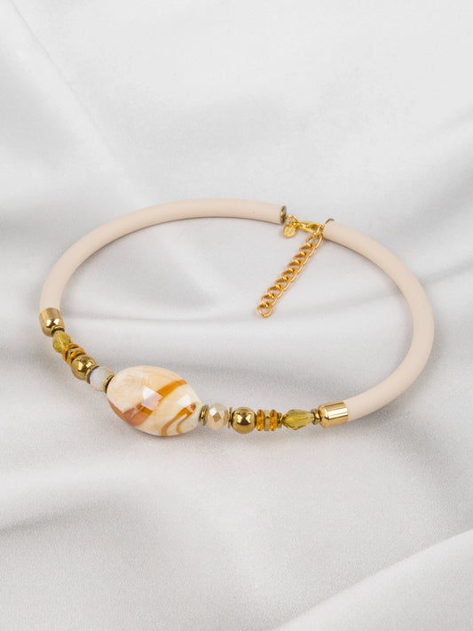 Jennifer Necklace Ivory