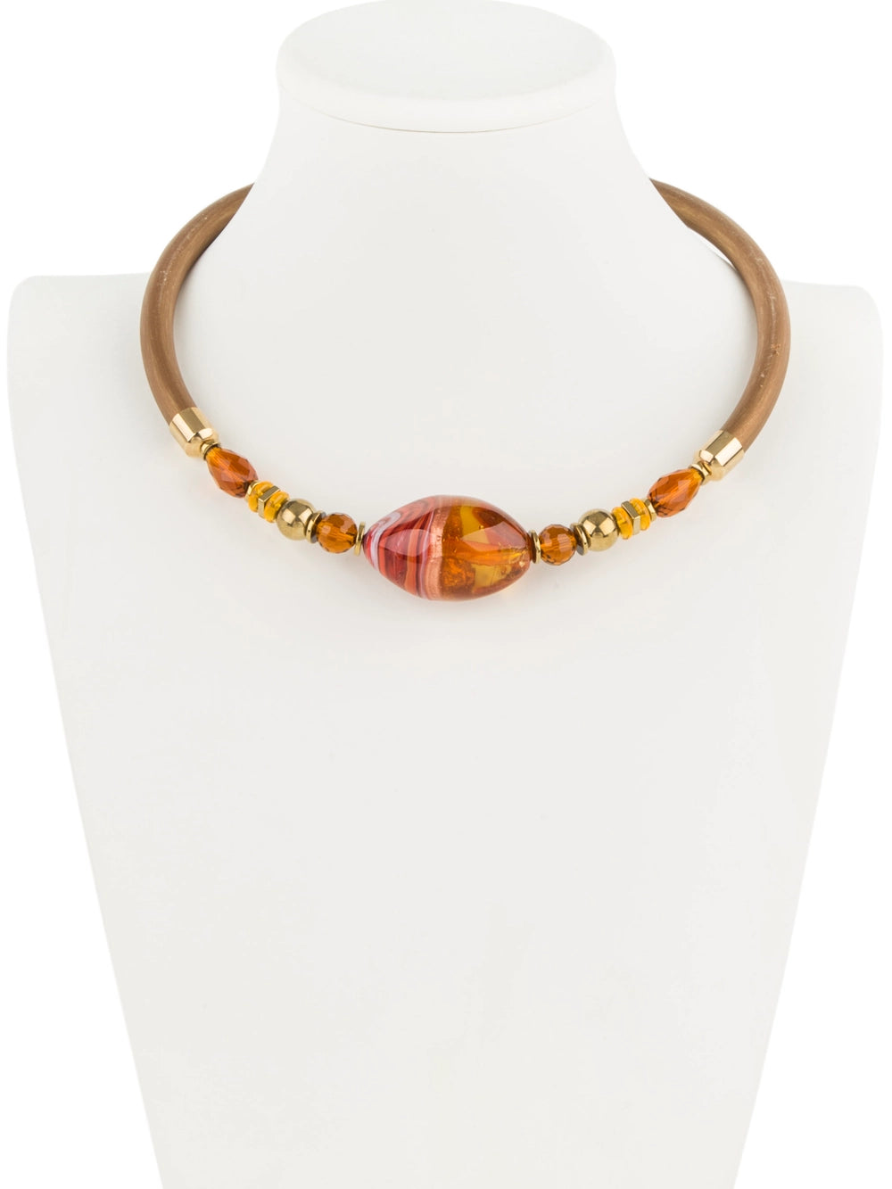 Jennifer Necklace Amber