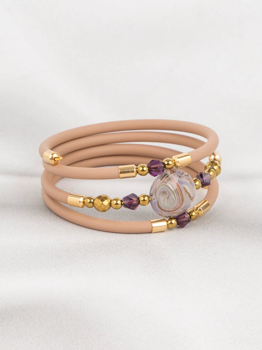 Bransoletka Adriana Lawenda