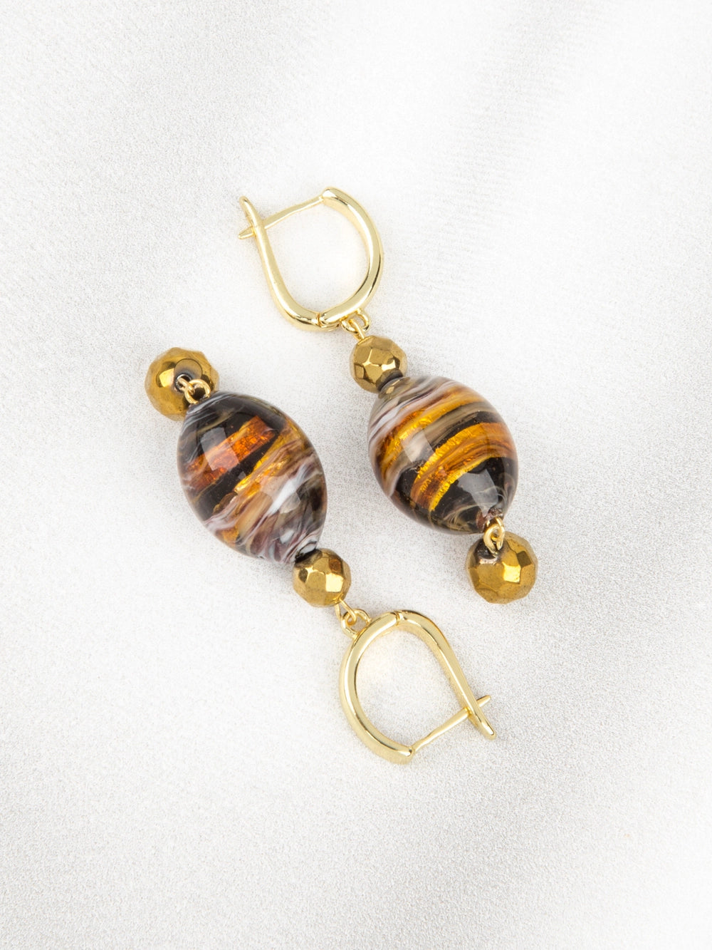 Serena Earrings Caramel