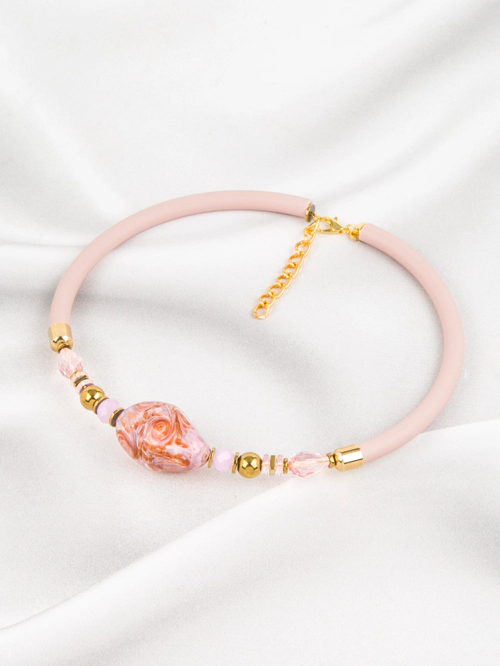 Jennifer Necklace Rose