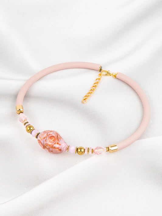 Jennifer Necklace Rose