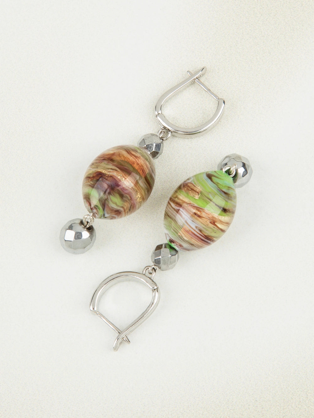 Serena Earrings Emerald