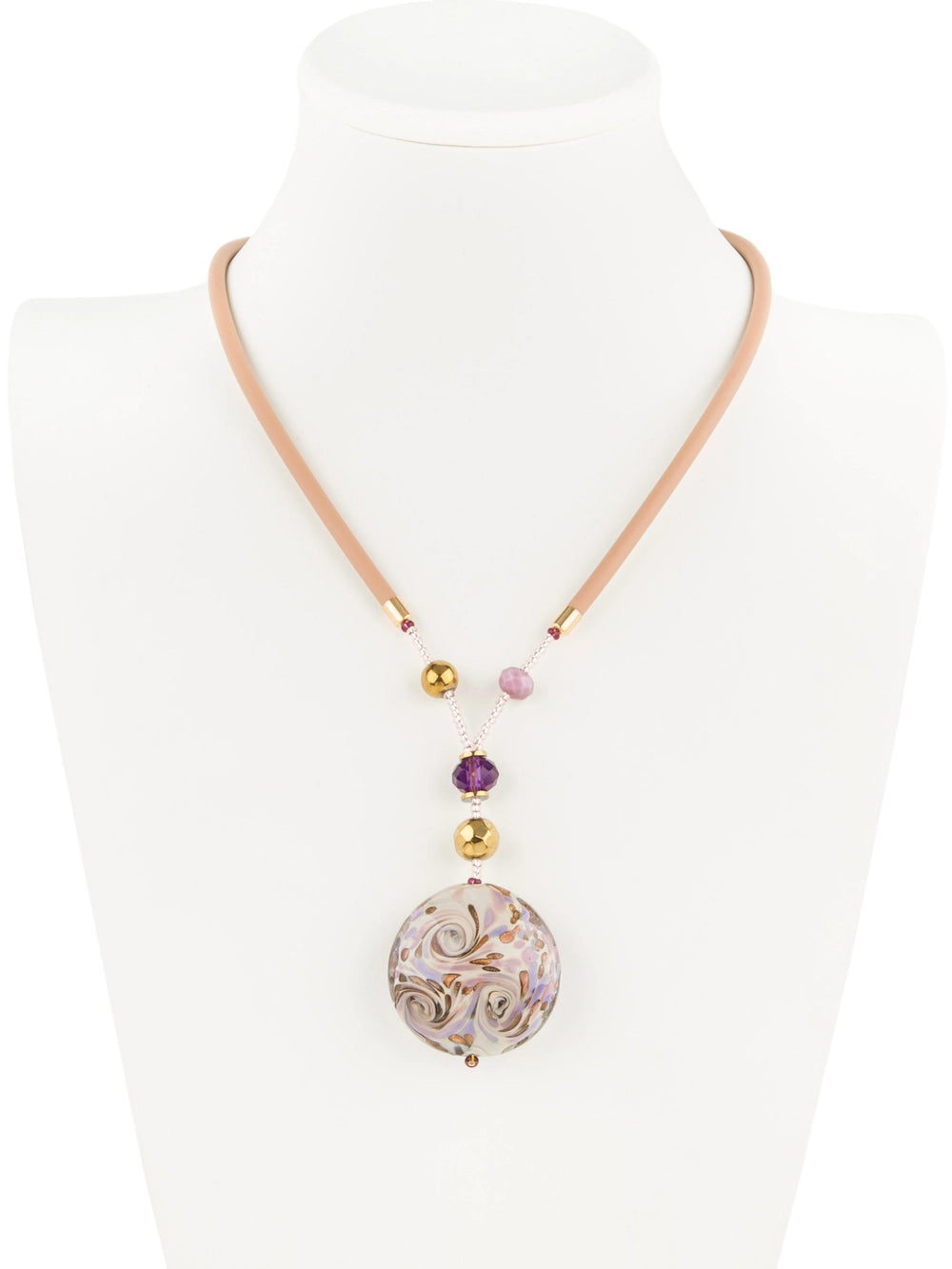 Moon Necklace Lavender