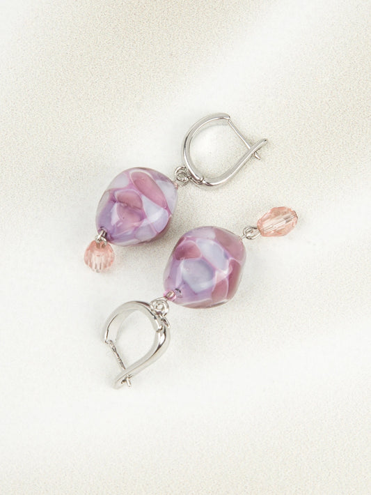 Serena Earrings Coral