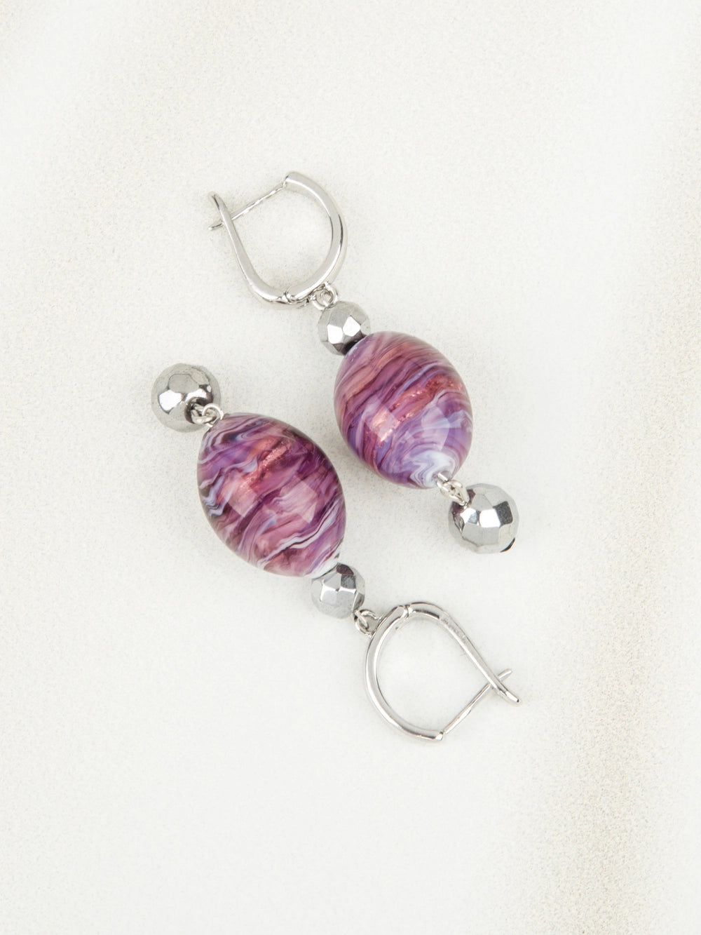 Serena Earrings Lilac