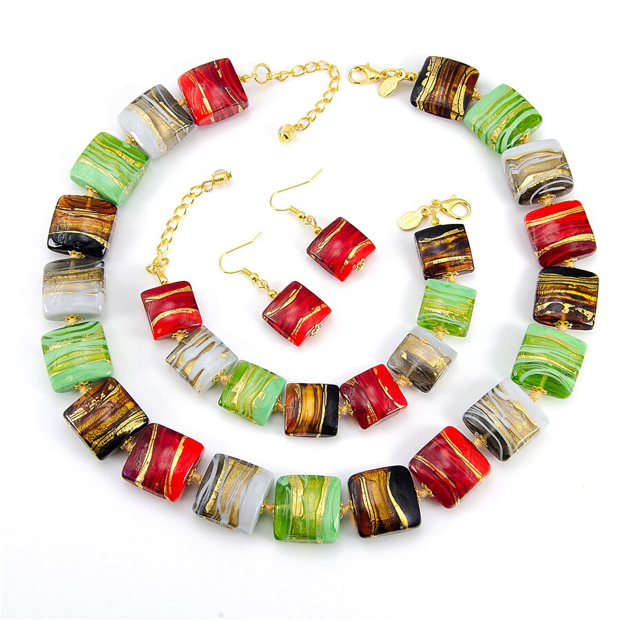 Luxury Murano Gold & Silver Sets
