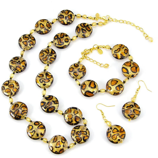 Set Leopardo 24k Gold